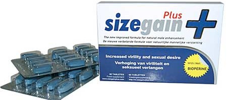 SizeGain Plus Review – Highly Effective Penis Pills